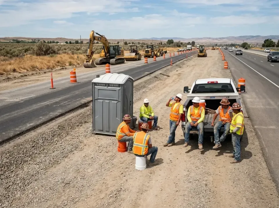 highway-road-construction-crew-007 — frequently asked questions, Porta Potty and Restroom Rentals in Lockeford, CA